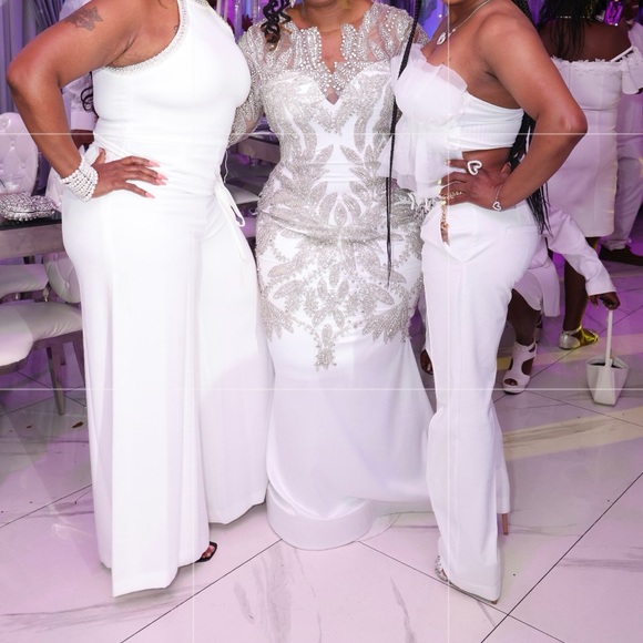 Custom 3 piece dress size 16 plus size - Picture 2 of 2